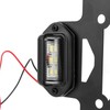 BARQUPO UTV Led Lighted License Plate Frames Mount Holder Compatible
