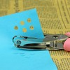 1 Hole Paper Punch with Pink Grip Hole Puncher for