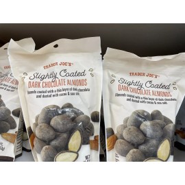 Trader Joe's 1 Trader Joe’s Slightly Coated Dark Chocolate Almonds