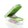 PrepSolutions Onion Chopper – Green/White, Standard, for Quick and Easy