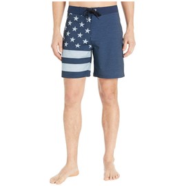 Hurley 18" Phantom Patriot Boardshorts Obsidian 28
