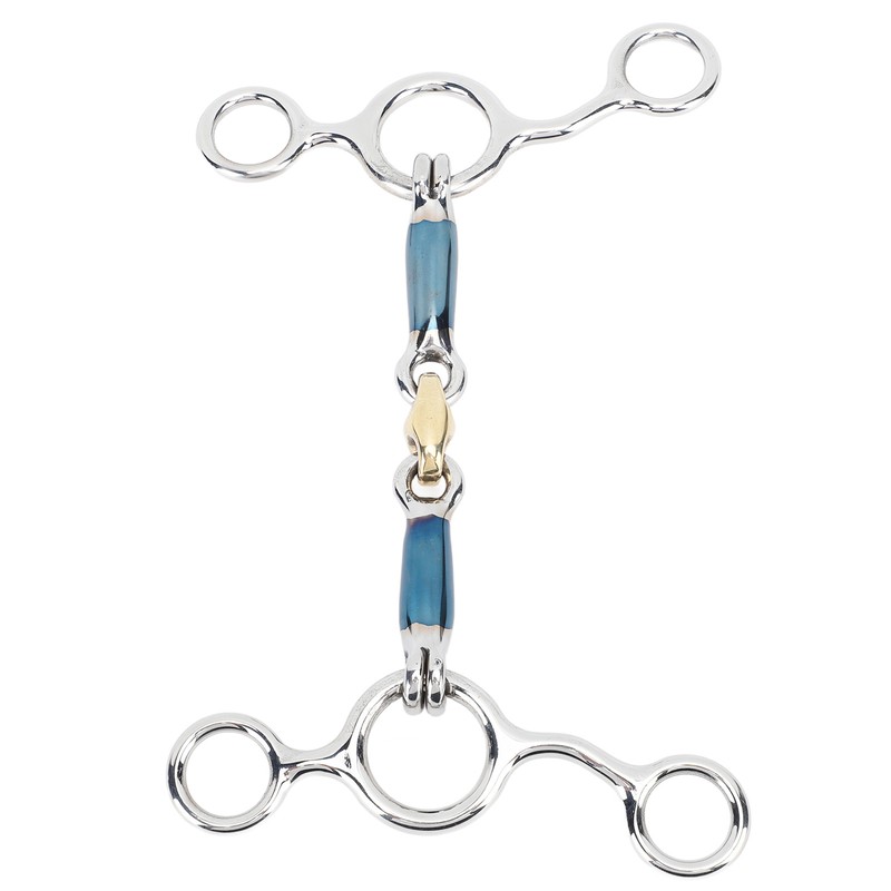 125mm Professional Snaffle Bit Stainless Steel Horse Mouth Bit Horse
