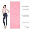 CSITE Yoga Mat Towel with Silicone Grip Dots & Rectangular
