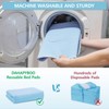 DAHAPYBOO Washable Underpads, 36"x36" 2 Pack Incontinence Bed Pads, Heavy