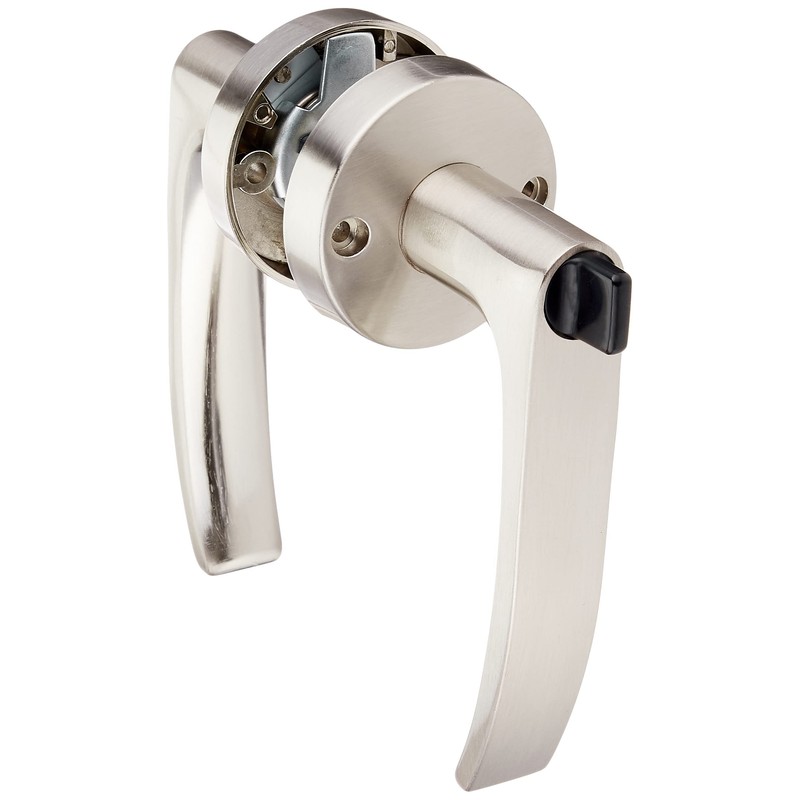 Hi Logic GIA Lever 32A Indoor Lock, Display Lock, Nickel,