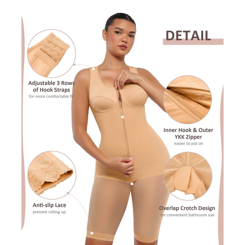 FeelinGirl Shapewear for Women Tummy Control Body Shaper Butt Lifter