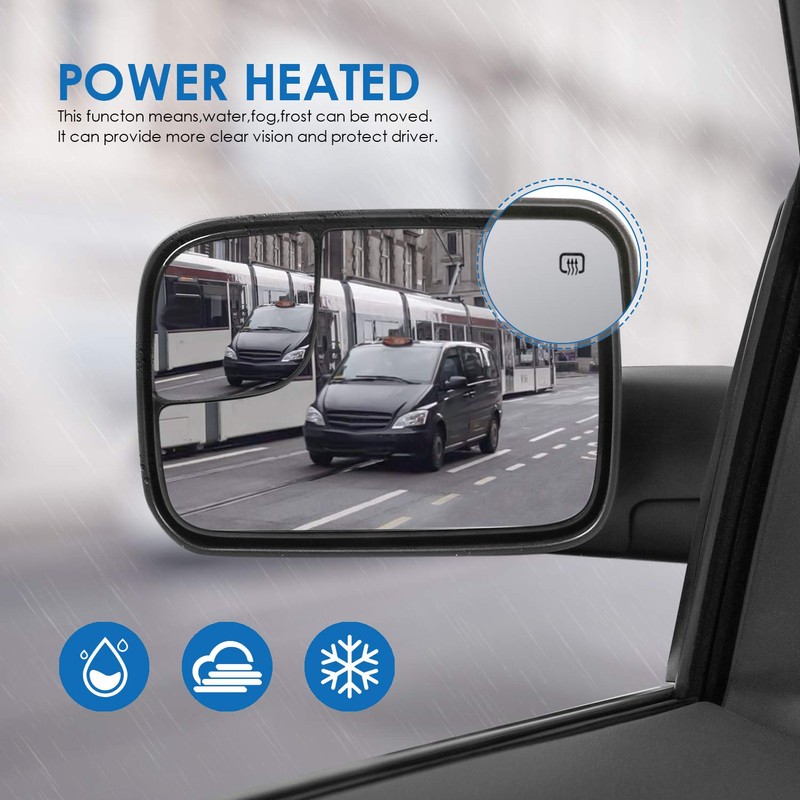 MOSTPLUS Power Heated Towing Mirror Compatible for 1998 1999 2000