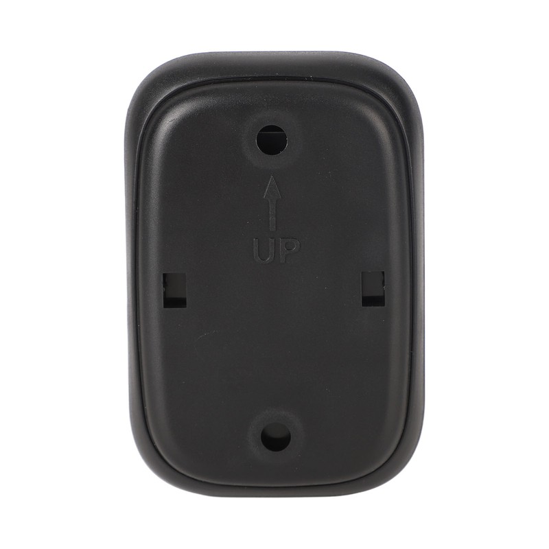 Black Self Powered Wireless Doorbell No Wiring Punching Outdoor Welcome