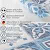 Washable Oilcloth Tablecloth 160 x 140 cm Cut Edge Tiles