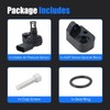 Intake Air Temperature Sensor with MAP Sensor Spacer (Black) Fit