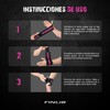 Gym Fitness Crossfit Handgelenkbandage (Violett)