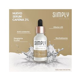 Suero Contorno De Ojos Simply Solution Cafeína 3%