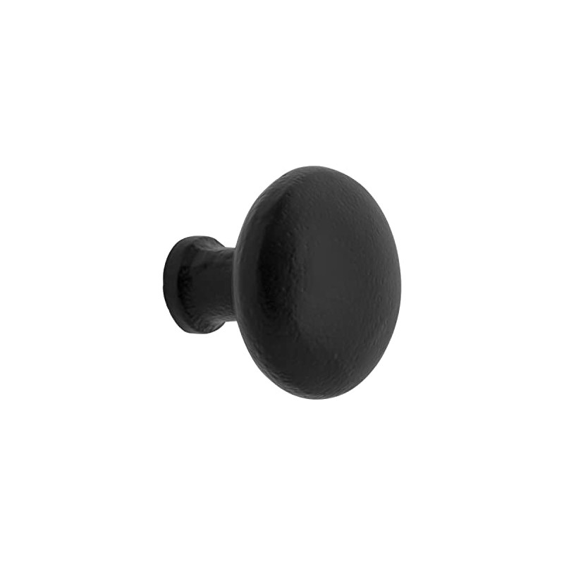 Ageless Iron Keep Cabinet Knob, Black