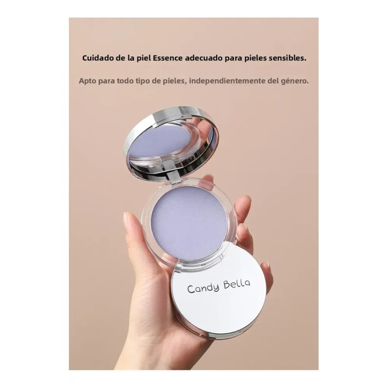 Base Polvo Lavanda Efecto Blur Brillos Sutiles Piel Perfecta