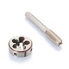 タップダイスセット ねじ切りタップダイス M14 X 1.5mm ねじ切りタップダイス 径調整機能付き 機械ネジタップ ダイスセット