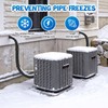 3-Layer HVAC Copper Pipe Insulation Cover 72" 600D Oxford AC
