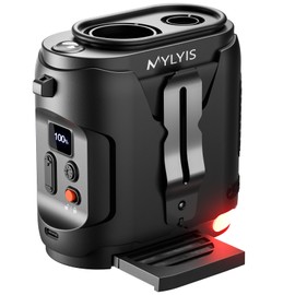 Portable Clip Waist Fan - Upgraded Pro High Wind 15000 RPM with Dust Filter, USB Rechargeable Power Source Electric Personal Wearable Neck Hanging Fan for Outdoor Camping Traveling Riding Cooling