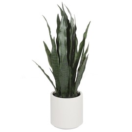 Seasonal LLC Artificial Potted Snake Plant 31in