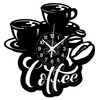 Instant Karma Clocks - Wall Clock - Coffee