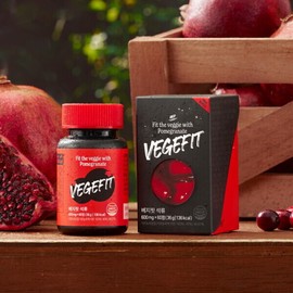 베지핏 석류 크랜베리 36g (60정) (2개월분) Vegifit Pomegranate Cranberry 36g (60 tablets) (2 months supply)