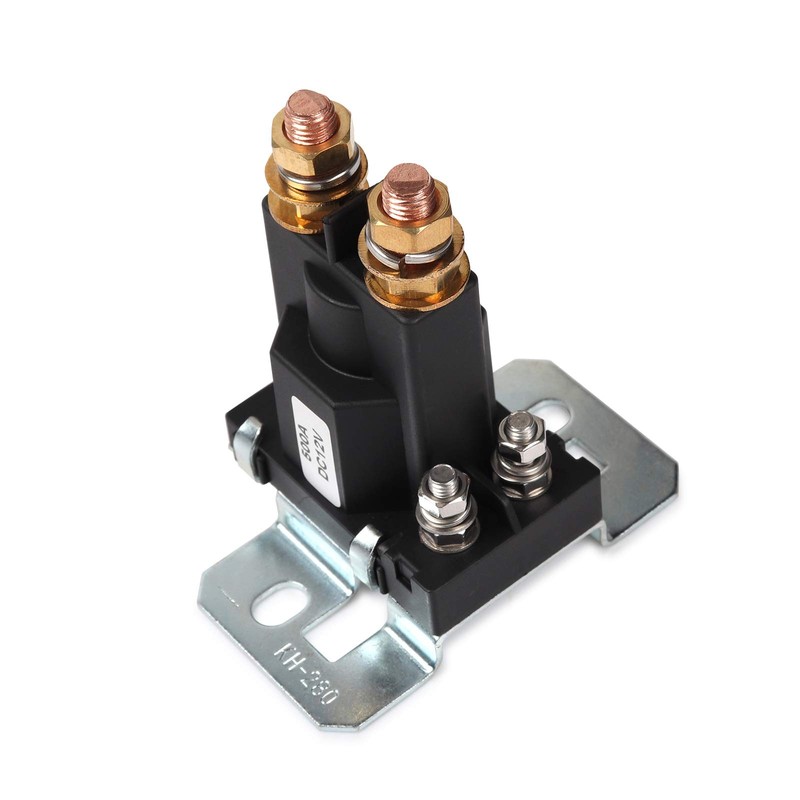 Ehdis 高電流スターターリレー500 AMP DC 12V 4ピンSPST自動車自動始動コンタクターダブルバッテリーアイソレータ制御オン/オフスイッチ