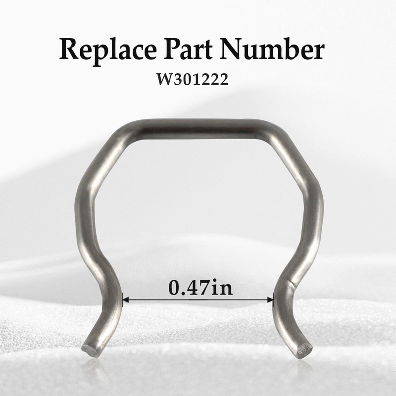 KPALAG 8 PCS Fuel Injector Connector Clips, Plug Retainer Clips