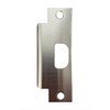 4-7/8" Door Strike Plate, Stainless Steel (2-3/8 Center), Steel Door