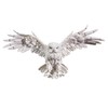Design Toscano Mystical Snowy Owl Bird Indoor/Outdoor Wall Frieze Sculpture,