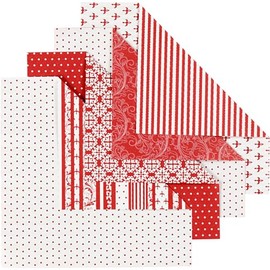 Vivi Gade Design - Double Sided Patterned Origami Paper, 15x15 cm, 80g, Copenhagen, 50 Assorted Sheets