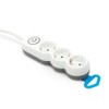 Garza - Multi Base with 3 Plugs, 1.4 Metre Cable,