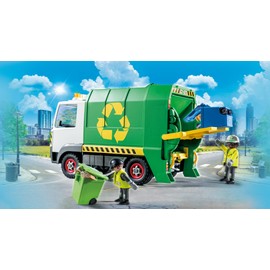 Playmobil Recycling Truck with Accessories and 2 Figures