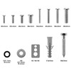 deleyCON VESA Screw Set 66 Pieces for TV Bracket Wall