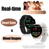 Smart Watch Answer/Make Calls 100+ Sport Modes Heart Rate Blood