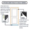 VITAM AMO Weather Stripping Seal Strip for Doors Windows 18