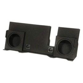 Q Power QBFORD04210 Dual 10" Ported Enclosure for 2004-2008 Ford F-150 Super Crew and Ext Cab Trucks with Spray Finish