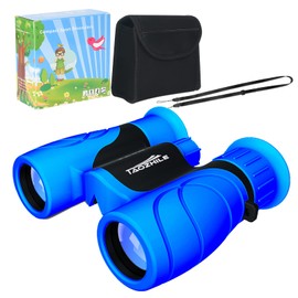 Binoculars for Kids High-Resolution 8x21,Shockproof Compact Kids Binoculars with Neck Strap for Bird Watching, Hiking,Camping, Travel, Learning, Spy Games(Dark Blue)