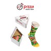 Rainbow Socks - Pizza Slice Box Socks - Italian -