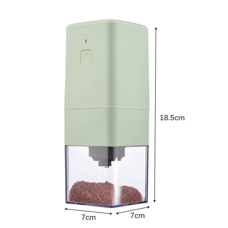 Portable Mini Electric Burr Coffee Grinder with Adjustable Coarse Fine
