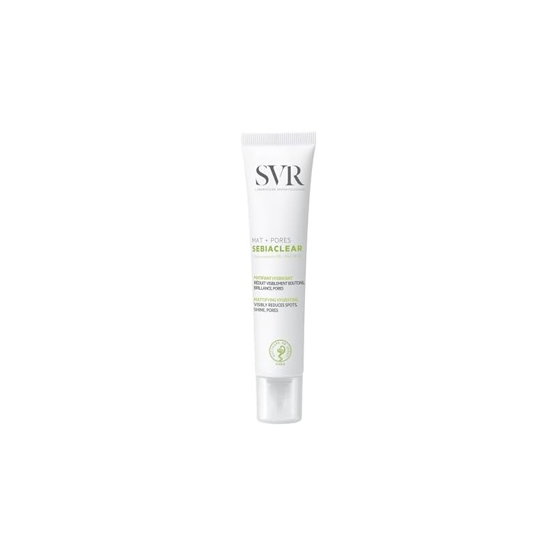 SVR Sebiaclear Mat+Pores Crema Seborreguladora Mate Sebiaclear 40 ml