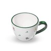 GMUNDNER KERAMIK Tea Cup Maxima Capacity: 0.4 Litres Scattered Flower