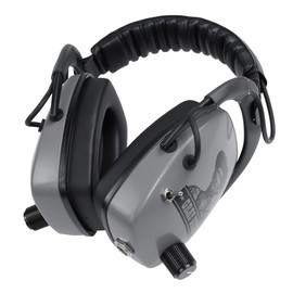 DetectorPro Gray Ghost NDT Platinum Series Headphones with 1/4" Angle Connector