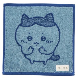 Marushin 0775004500 Mini Towel, Chiikawa, Hachiware, Handkerchief, 100% Cotton, Characters, Antibacterial, Deodorizing, Present, Gift, Birthday