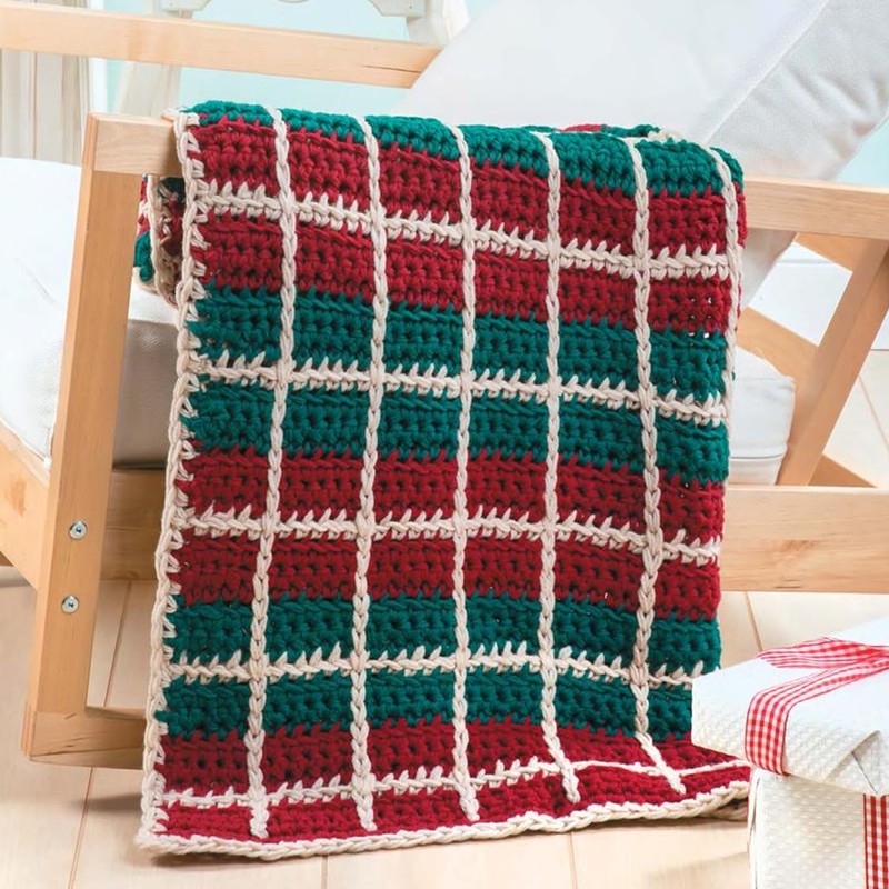 Leisure Arts Q-Hook Afghans for The Family Crochet Book, Crochet