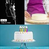 Patelai 6 Pieces Acrylic Cake Scraper Smoother Clear Cake Decorating