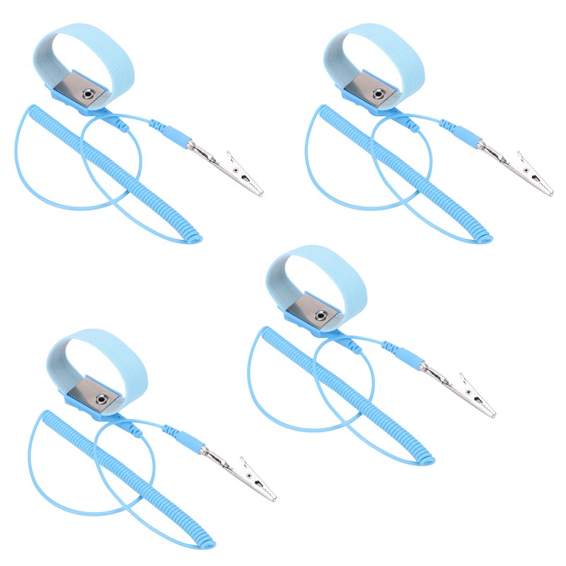 10Pcs 1.8Mx2.0MM Anti Static Bracelet Grounding Electrostatic Discharge Wrist Strap