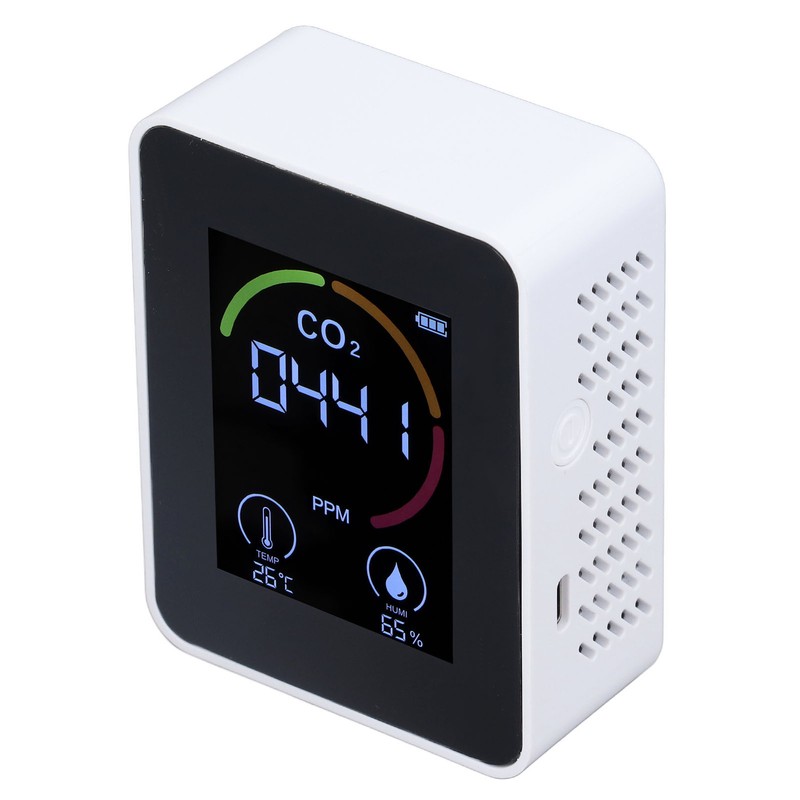 Digital Air Quality Monitor Carbon Dioxide Detector CO2 Tester Temperature