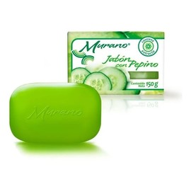 Jabón Barra Murano Natural Con Pepino 1 Pieza 150g