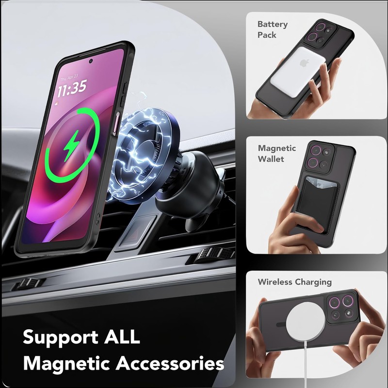 for Moto G 5G 2026/2025 and G Play 2025/2026 Case，Magsafe