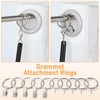 Shimeyao 10 Pack 36 Inch Acrylic Curtain Pull Wands Drapery