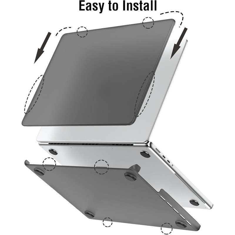 BlueSwan Case Compatible with MacBook Pro 14 inch M4 M3